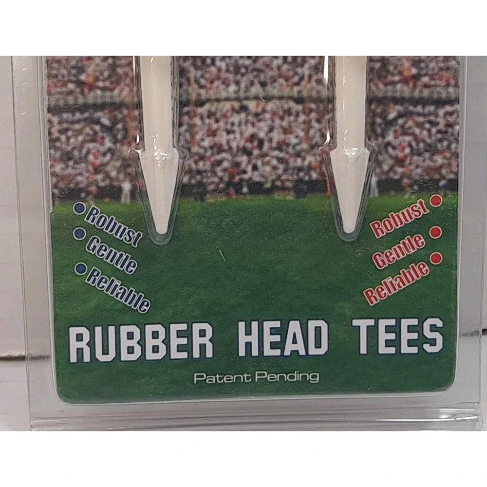 Iowa Hawkeyes Mascot Golf Tees Golf Pro Rubber‎ Head, 2 Total Golf Tees